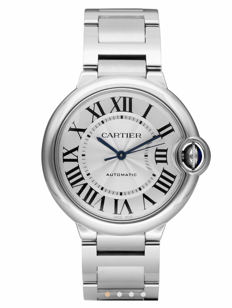 Silver Ballon Bleu 36mm Watch