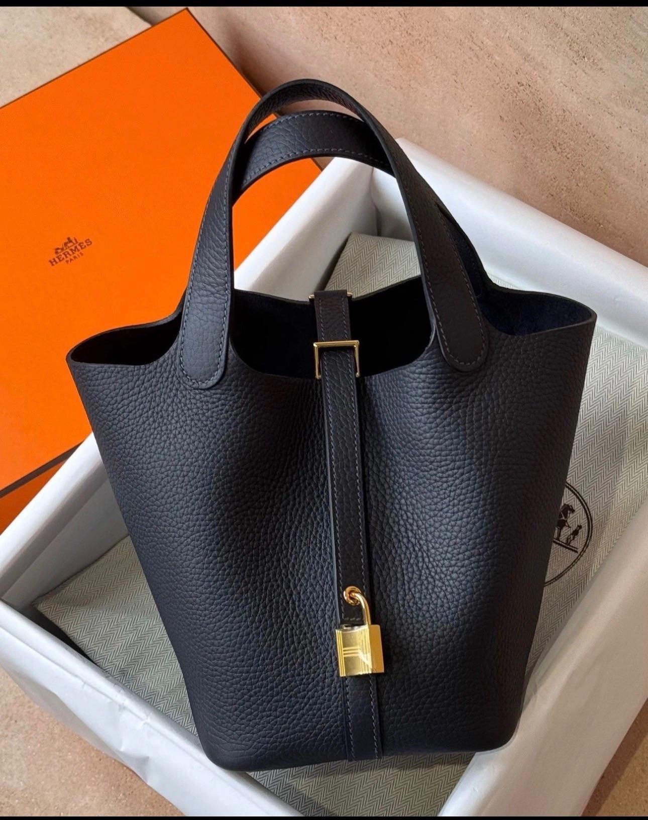 Hermes Cabane Picotin Lock 18 - Full Set with receipt