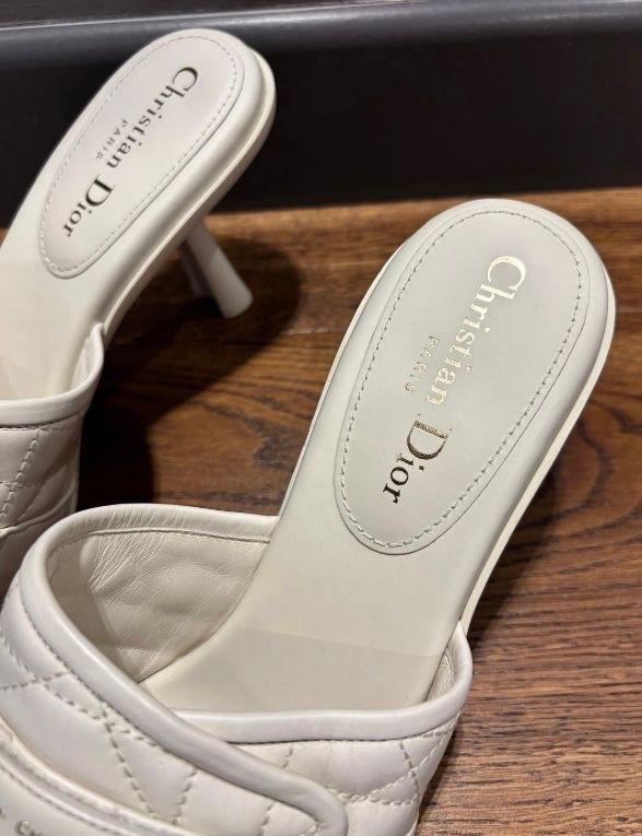 Dior White Revolution Sandals