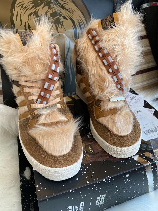Star Wars x Adidas Rivalry Hi Chewbacca Sneakers
