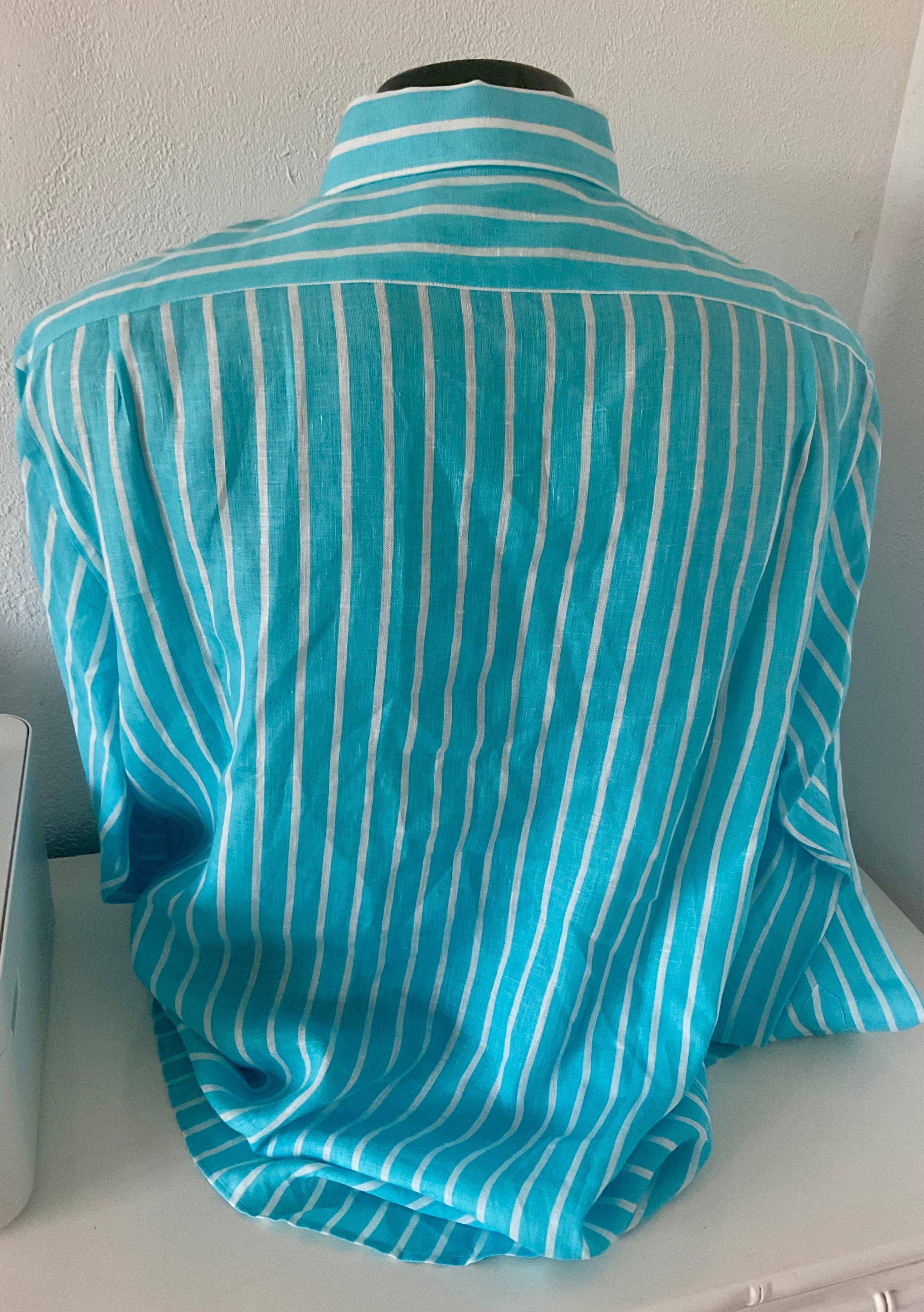 Ralph Lauren Striped Linen Shirt