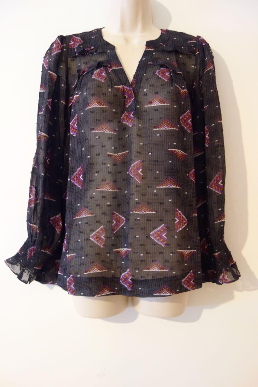 Printed Cathel Blouse