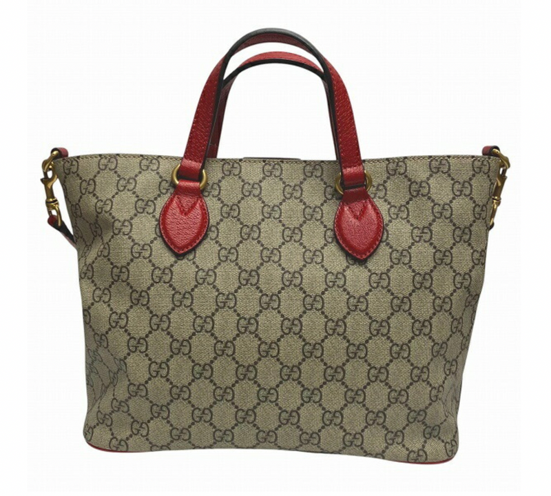 Gucci Bosco Patch Canvas Shoulder Bag