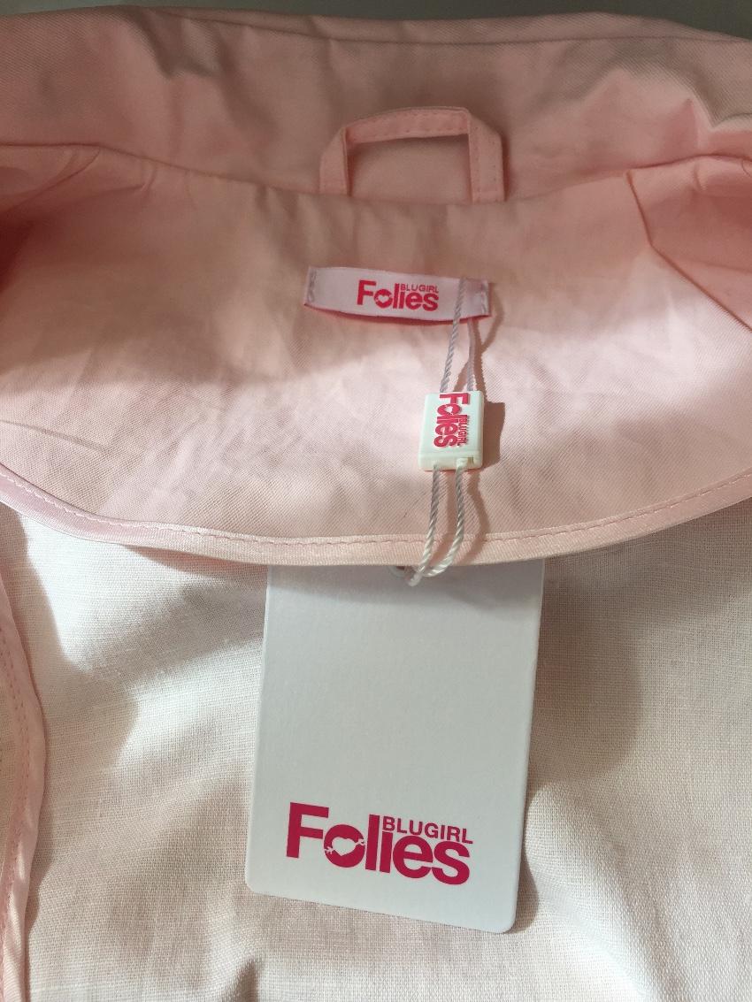 Blumarine Pink Trench Coat