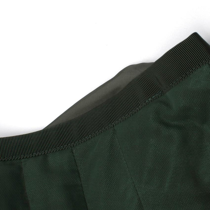 Sacai Luck Green Flared Pleated Skirt