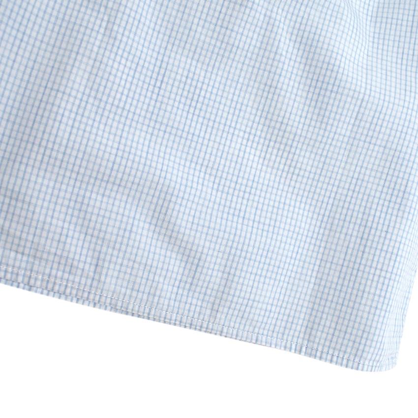 Bonpoint Blue and White Striped Top
