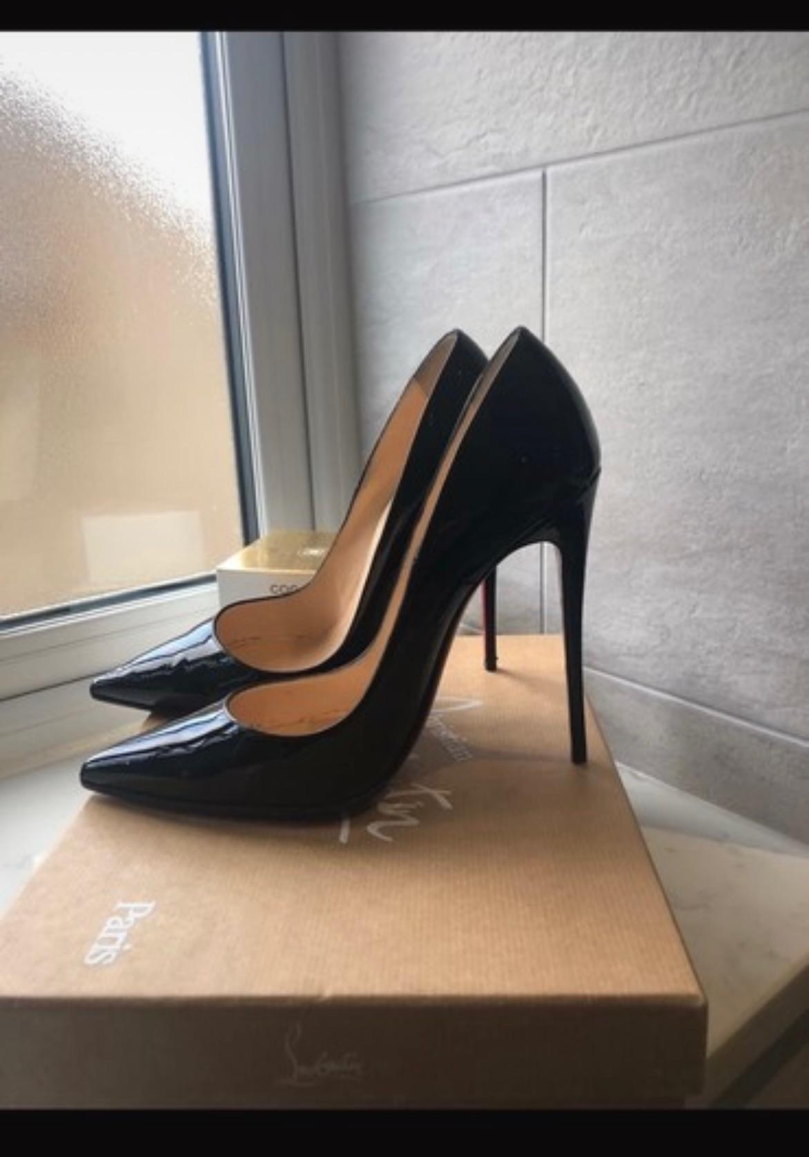Black Patent So Kate 120 Heeled Pumps