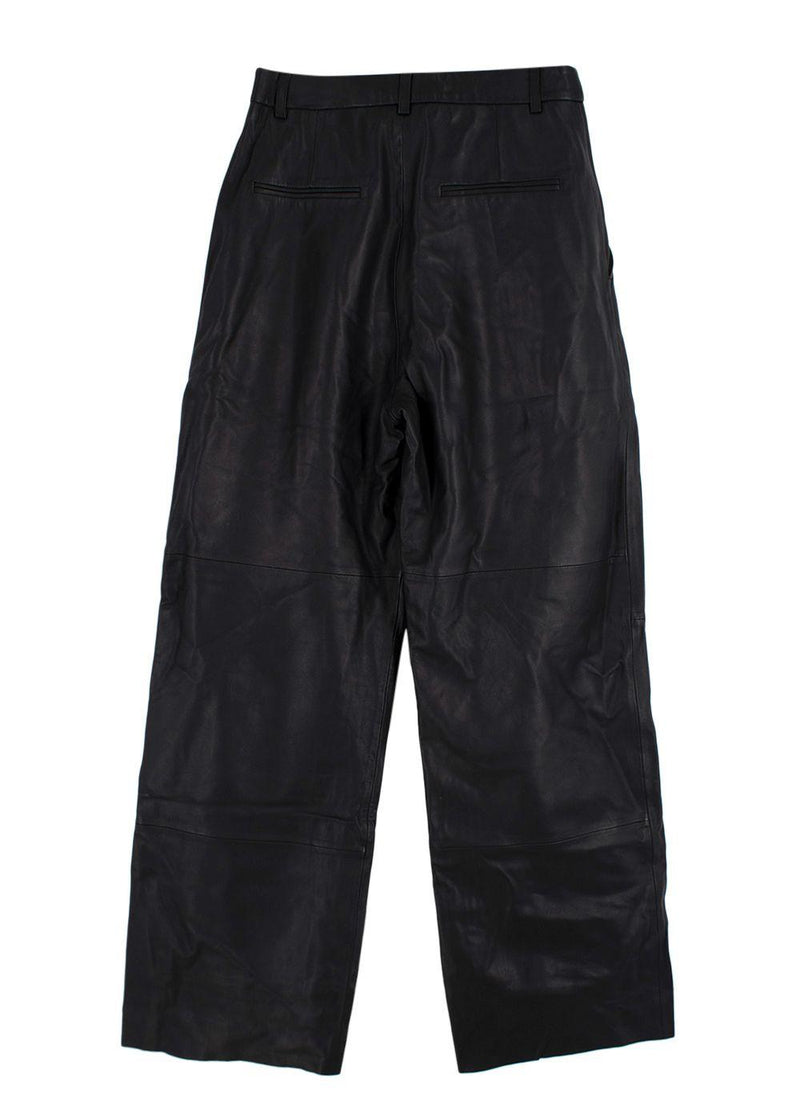 Reformation Veda Cynthia Leather Trousers