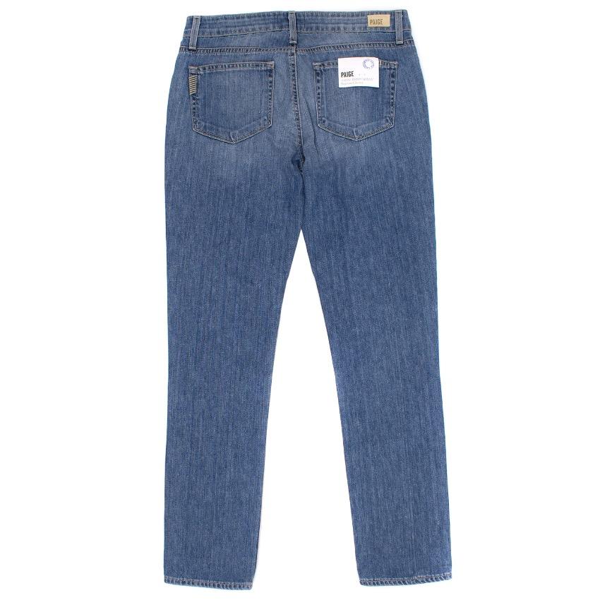 Paige Jimmy Jimmy Skinny Jeans with Patches