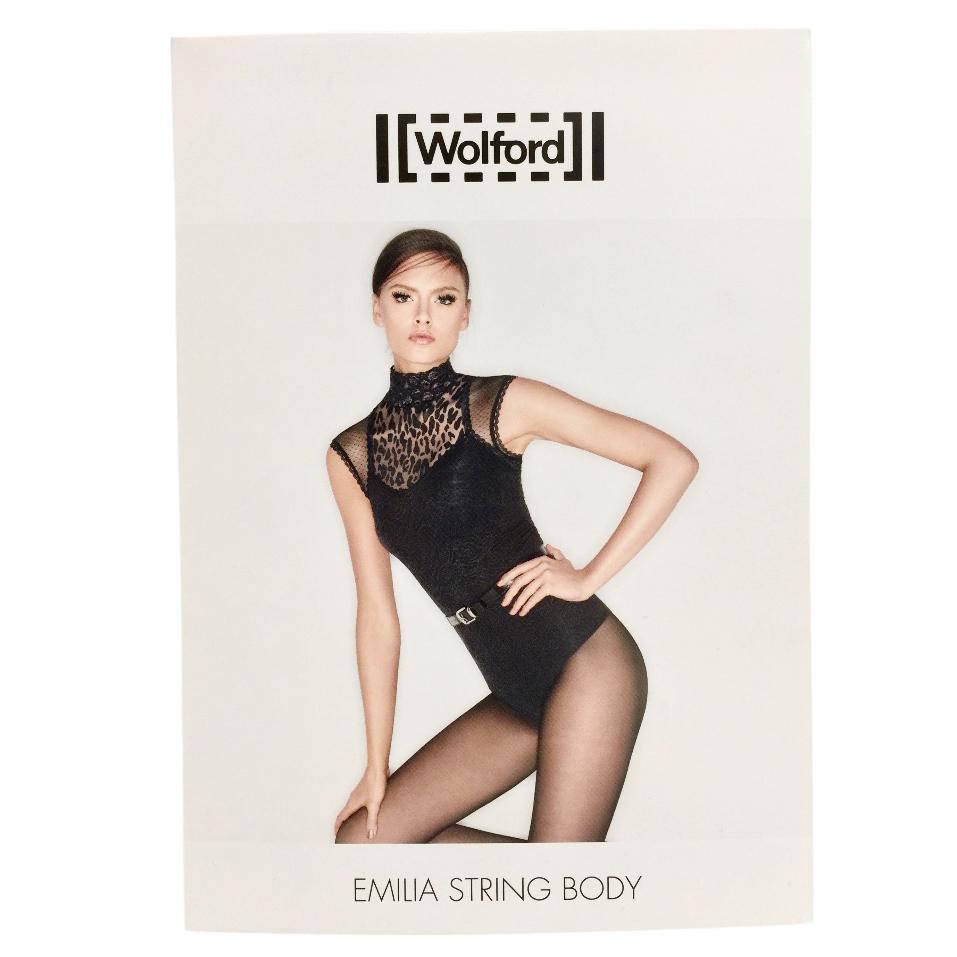 Wolford Limited Edition Leopard & Roses Emilia Body