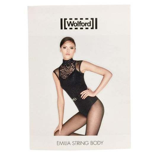 Wolford Limited Edition Leopard & Roses Emilia Body