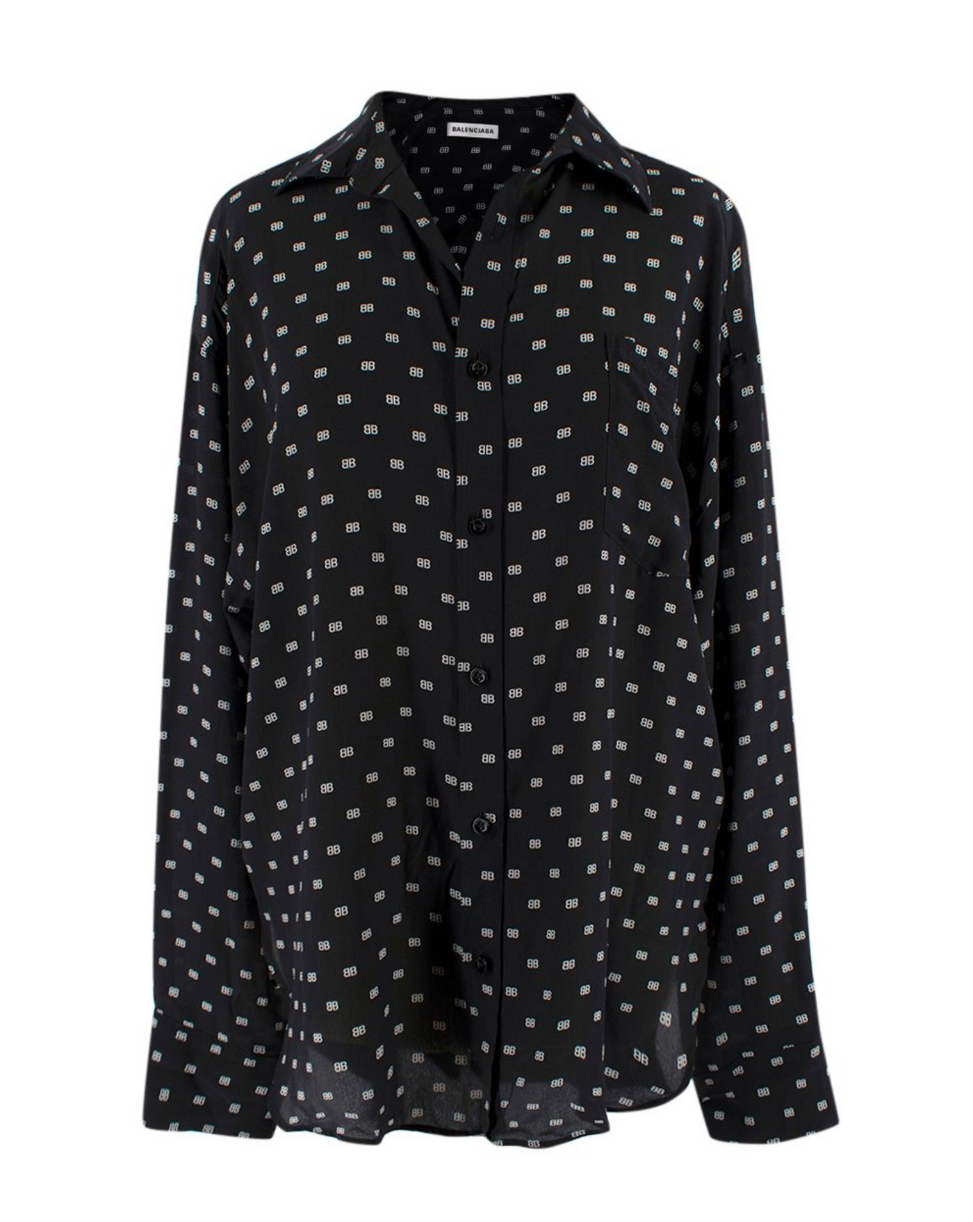 Balenciaga Black Monogram Shirt