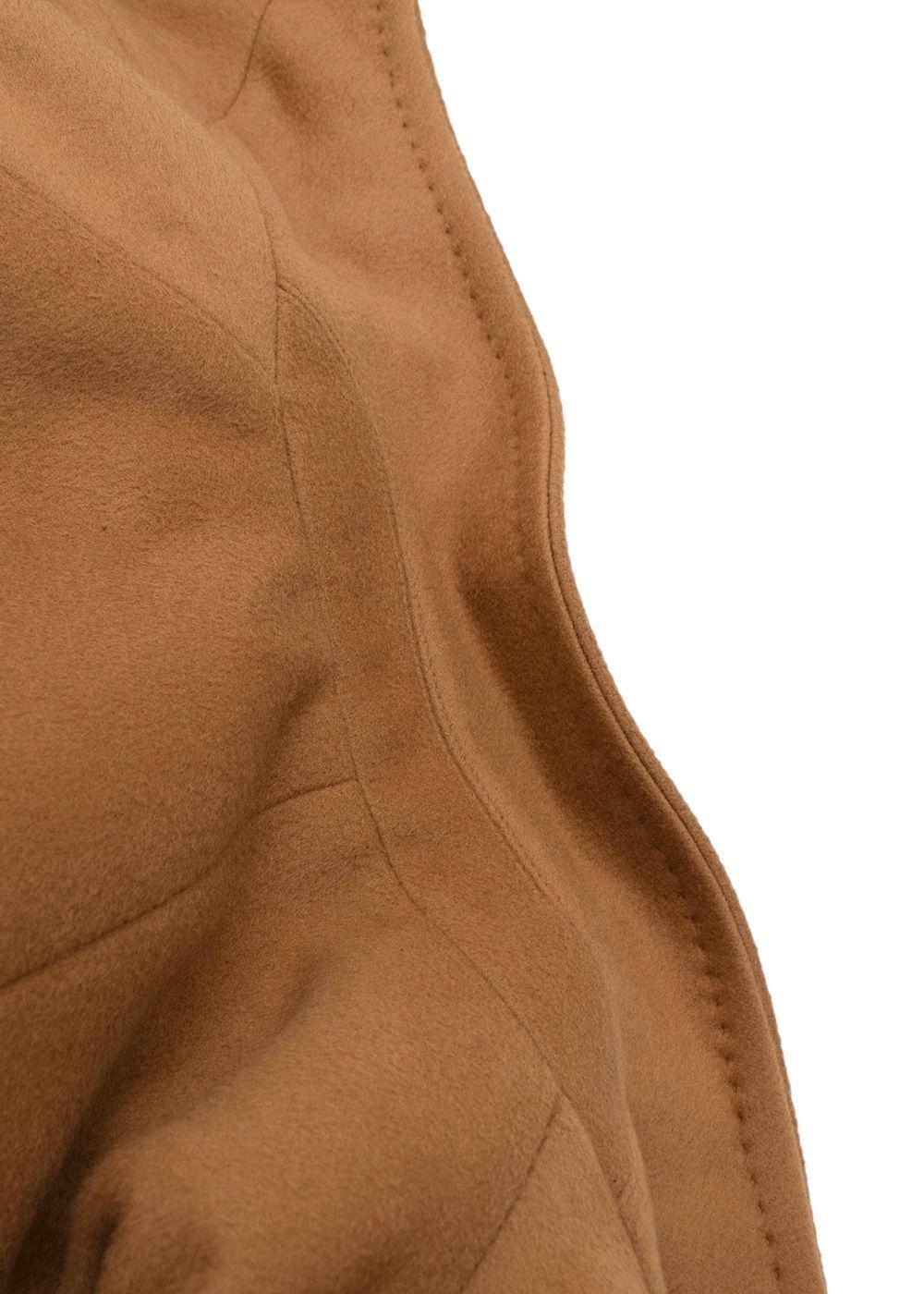Isabel Marant Caramel Wool-Blend Manteau Corey Coat