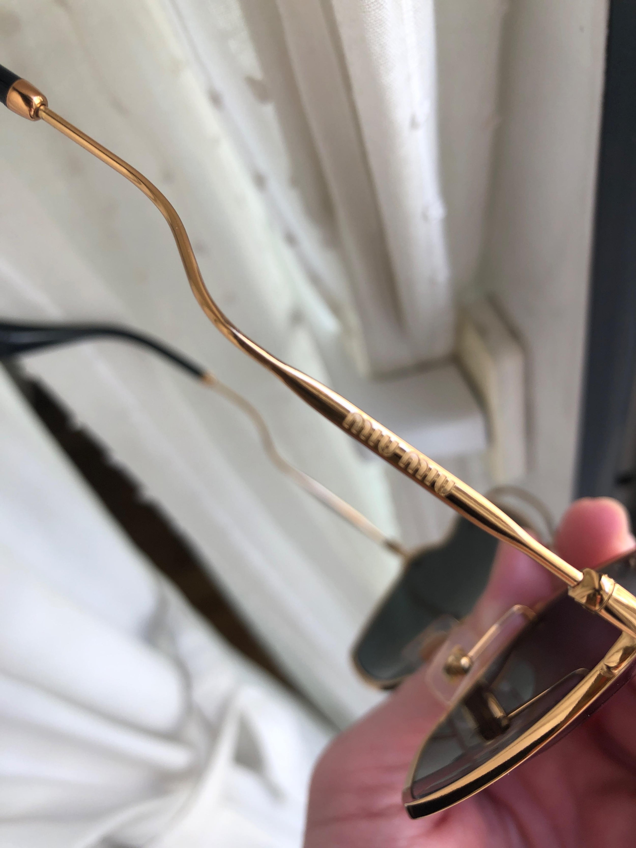 Metal Frame Cat Eye Sunglasses