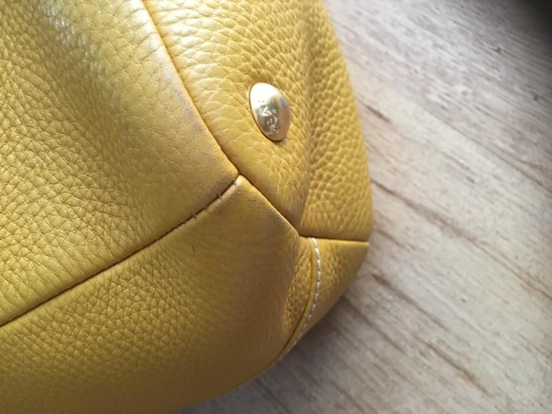 Prada Yellow Shoulder Bag