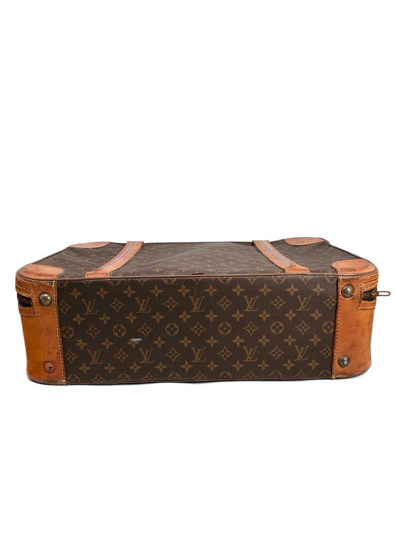 Louis Vuitton Vintage Brown Monogram Stratos Suitcase