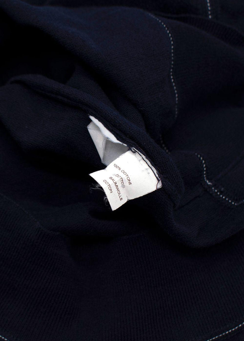 Brunello Cucinelli Navy Knit