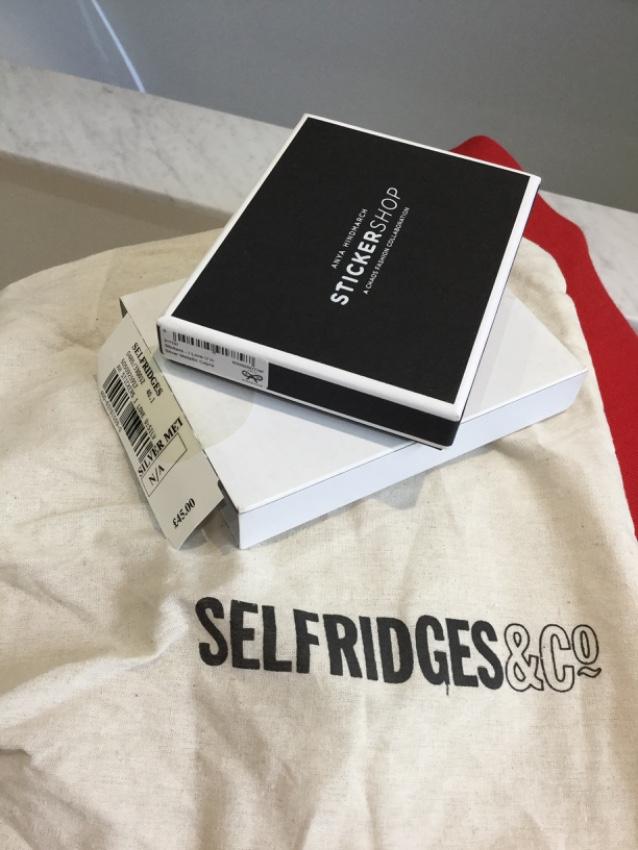 Anya Hindmarch x Charlotte Stockdale Leather Sticker Patch