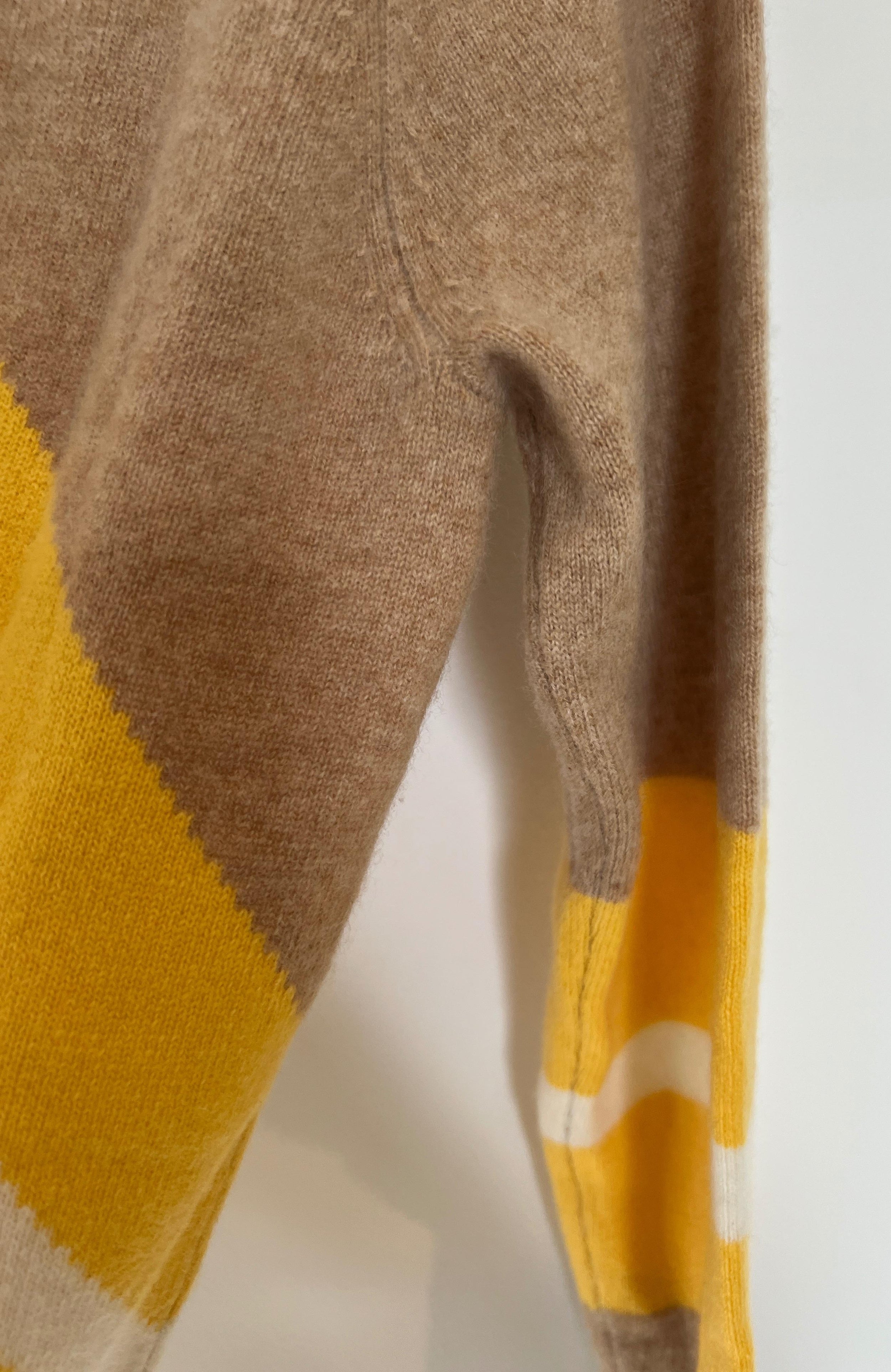 Madeline Thompson Chevron Cashmere Jumper