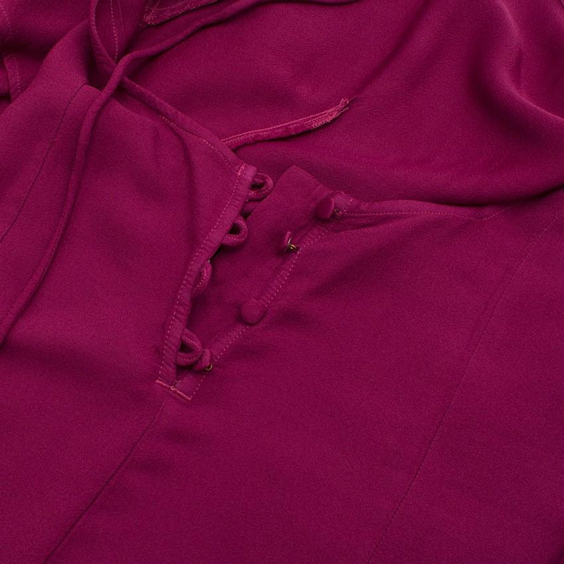 Ghost Plum Dress.