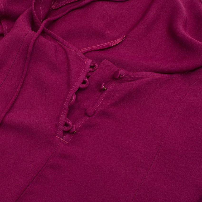 Ghost Plum Dress.