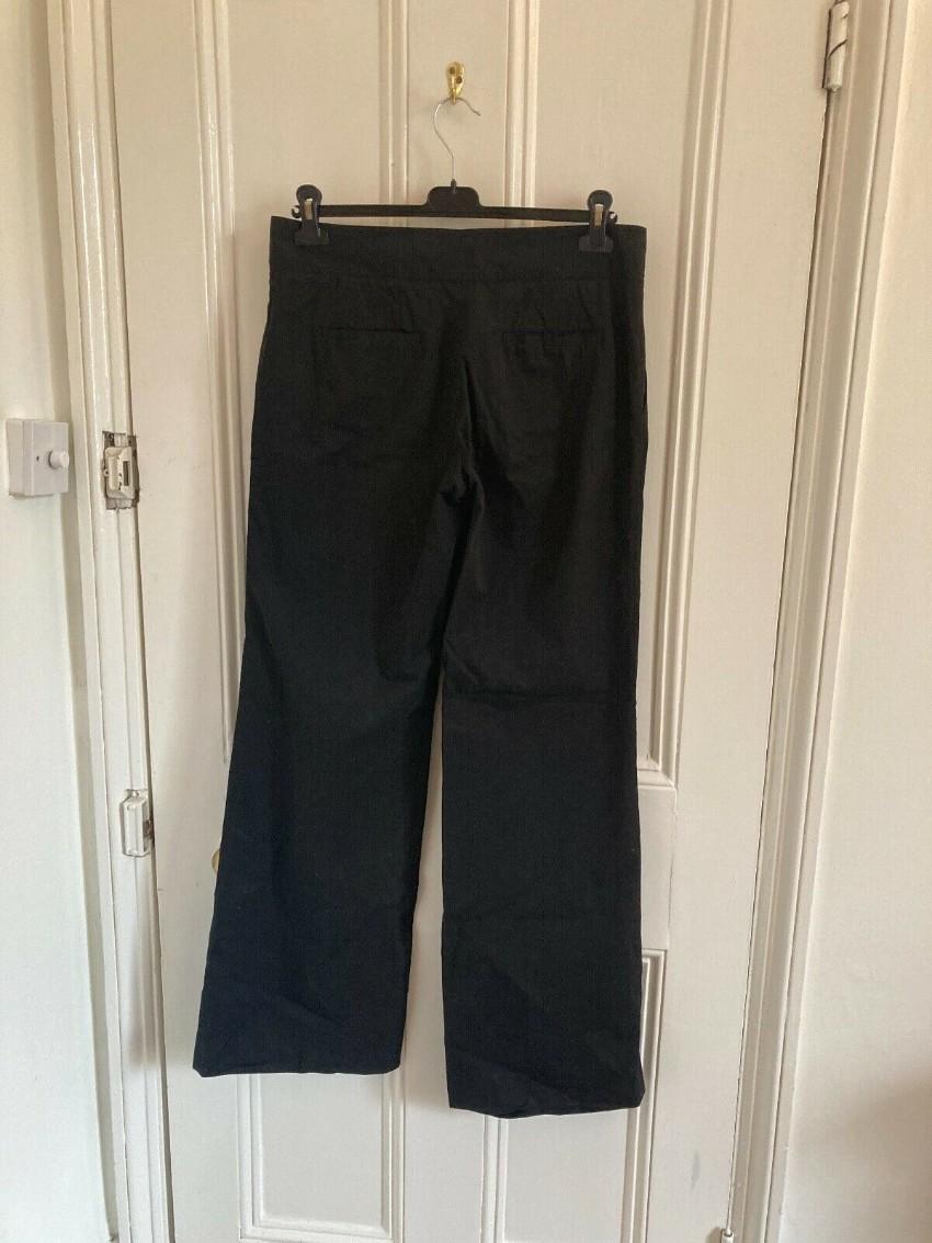 Prada Black Straight Leg Chinos