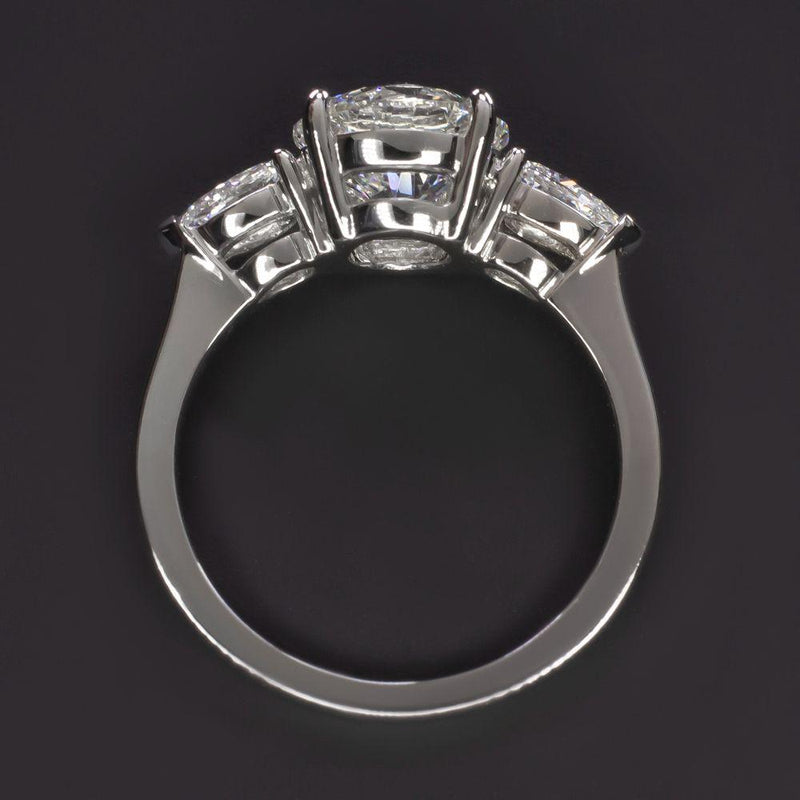 Verde 2ct IGI Certified Lab-grown Round Cut Diamond Ring