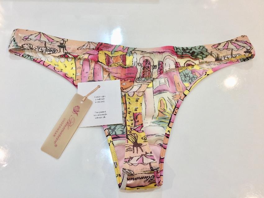 Blumarine Silk Thong