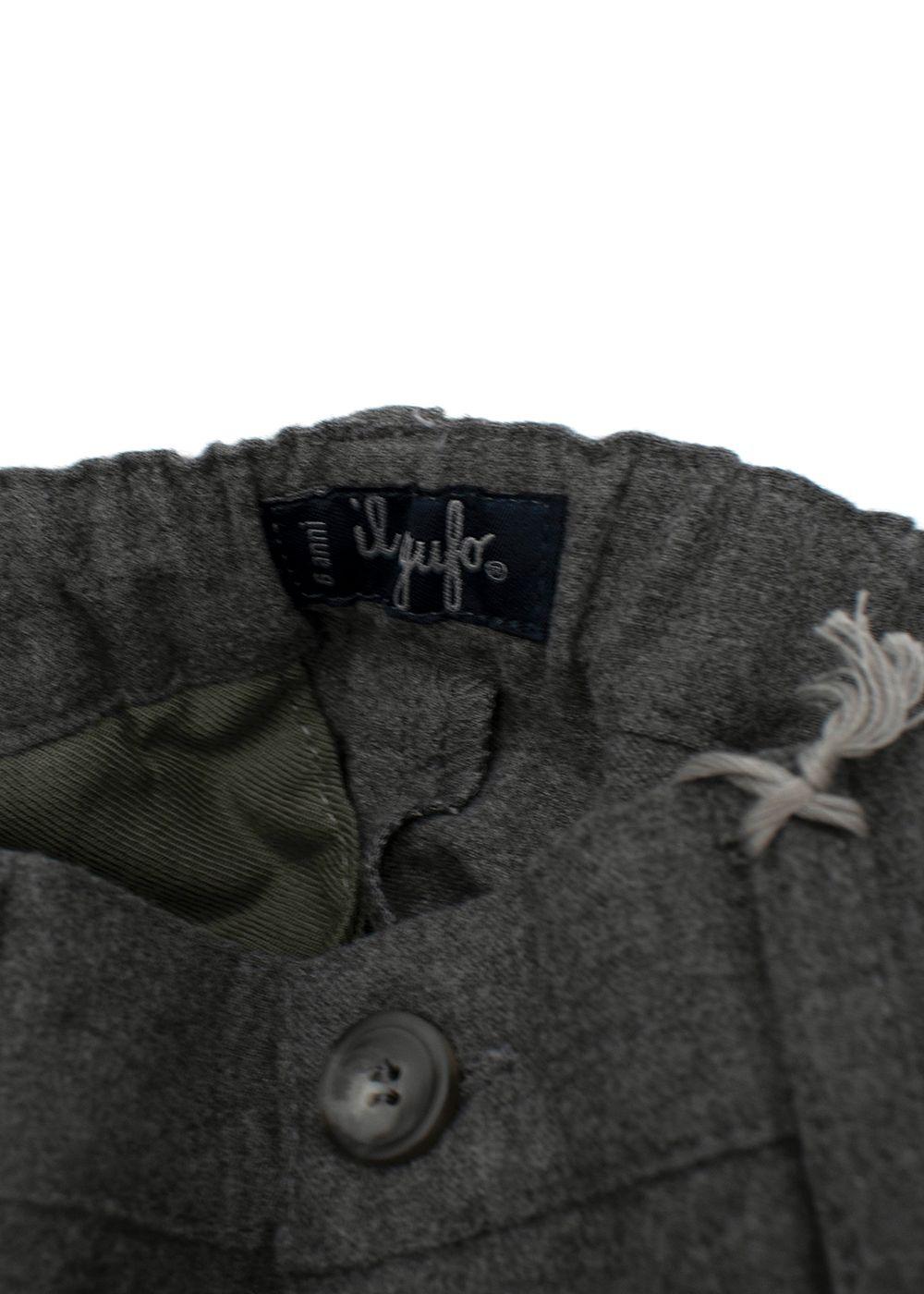 Grey Flannel Trousers