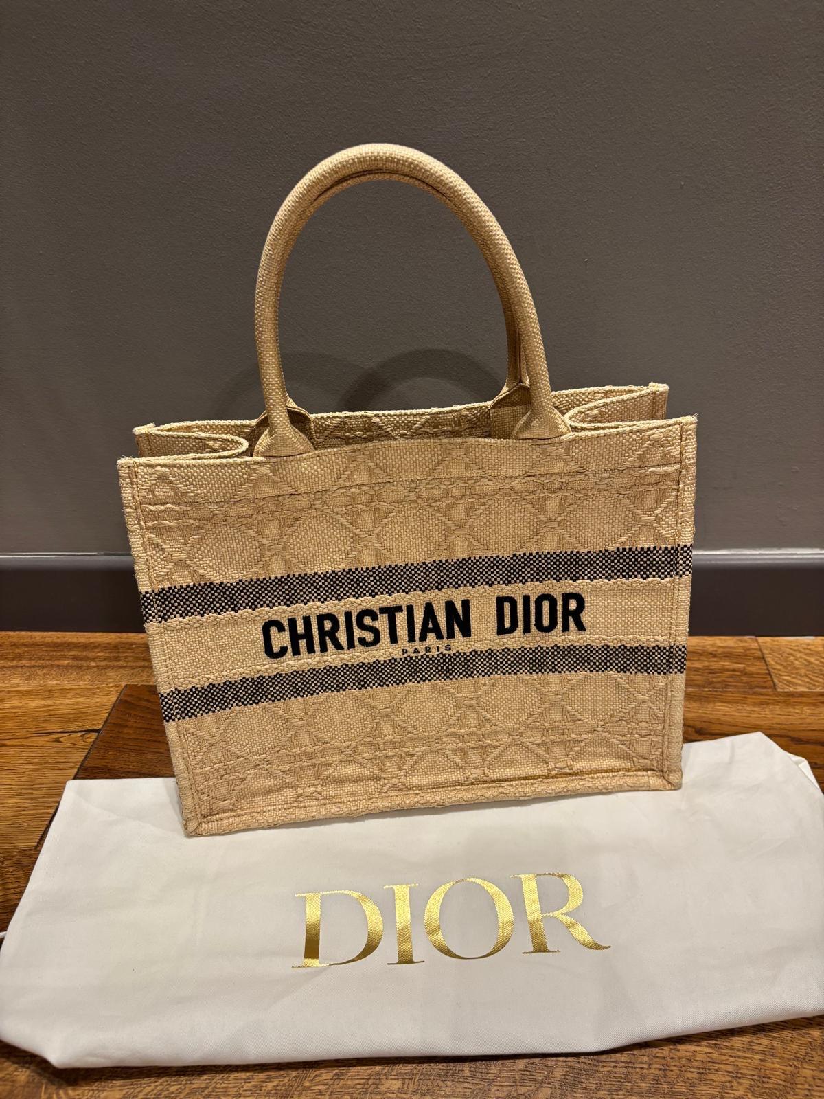 Dior Natural Book Tote
