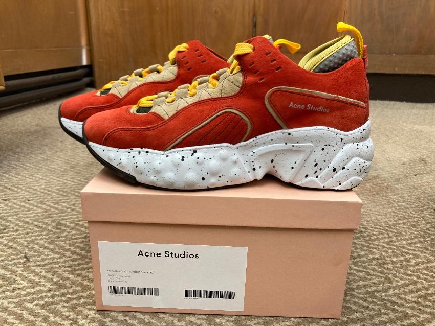 Burnt Orange Manhattan Sneakers