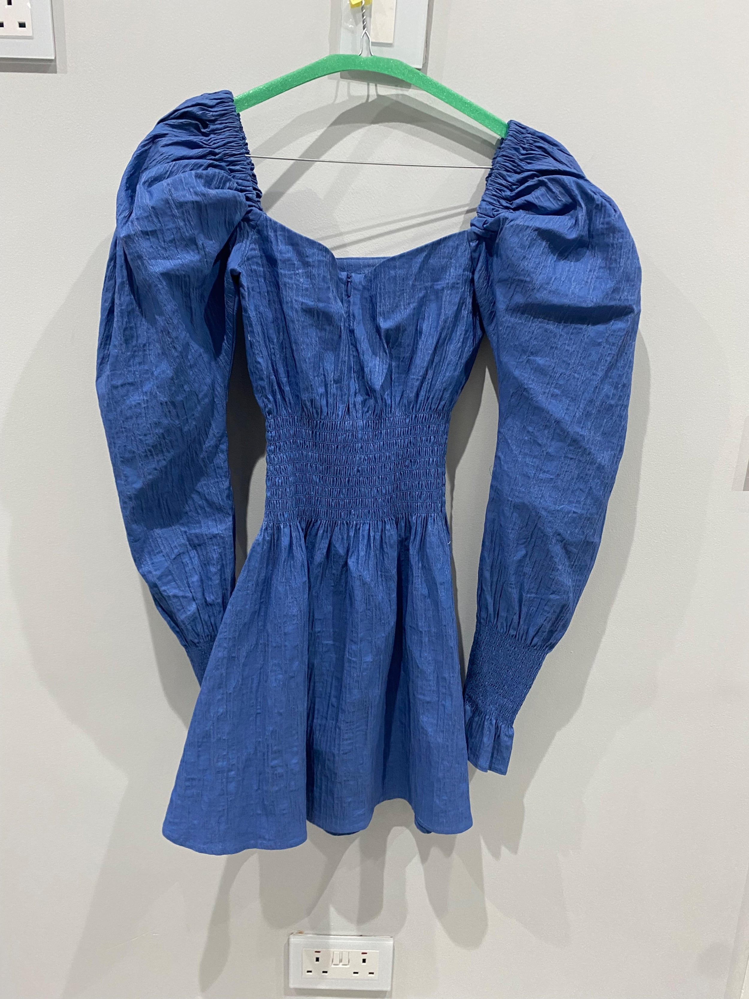 Anna Quan Blue Cotton Everly Dress