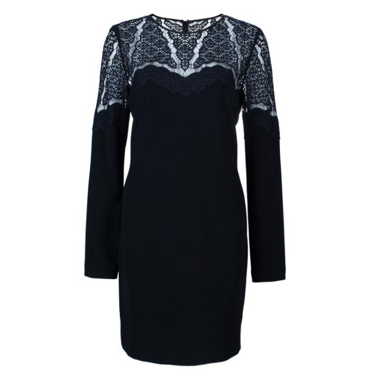 DVF black lace Dahlia Dess