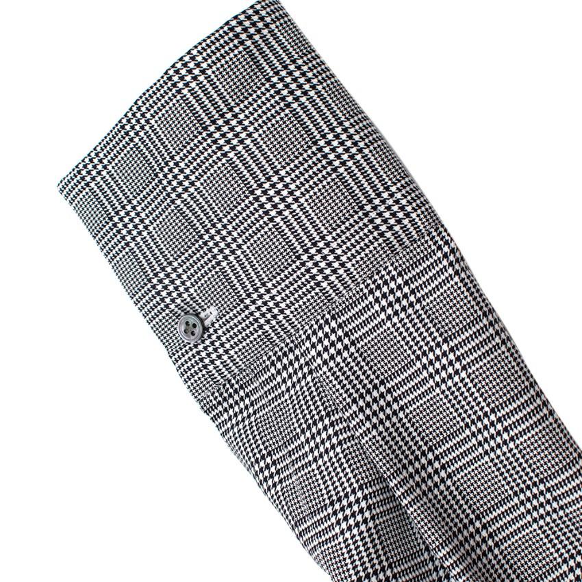 PDN London Prince of Wales Check Cotton Shirt Dress