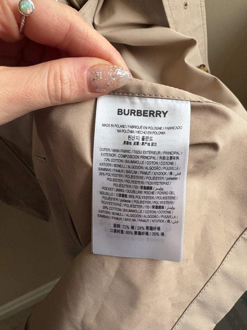 Burberry Beige Trenchcoat Dress