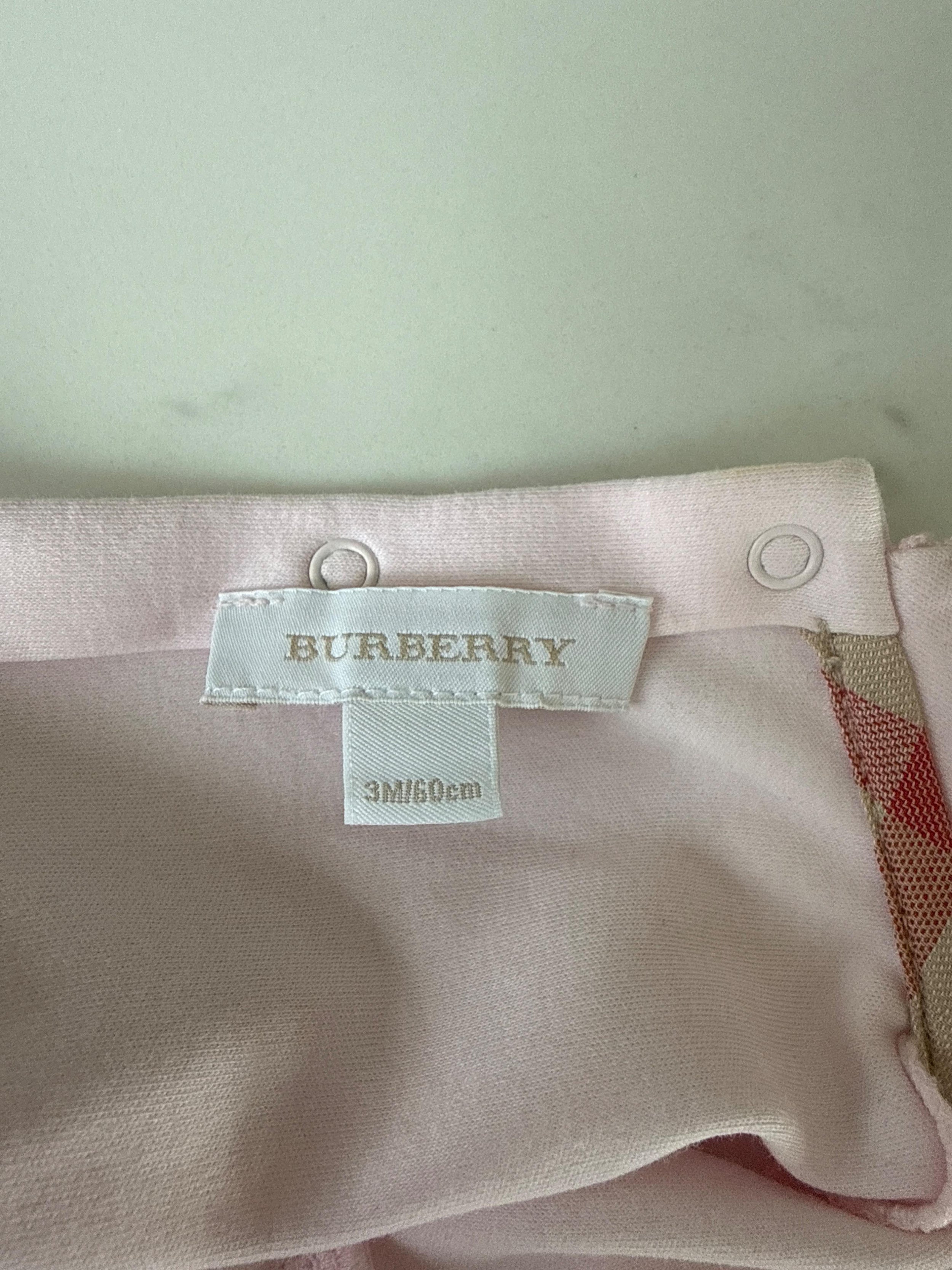 Burberry Check Dress 3-6 months