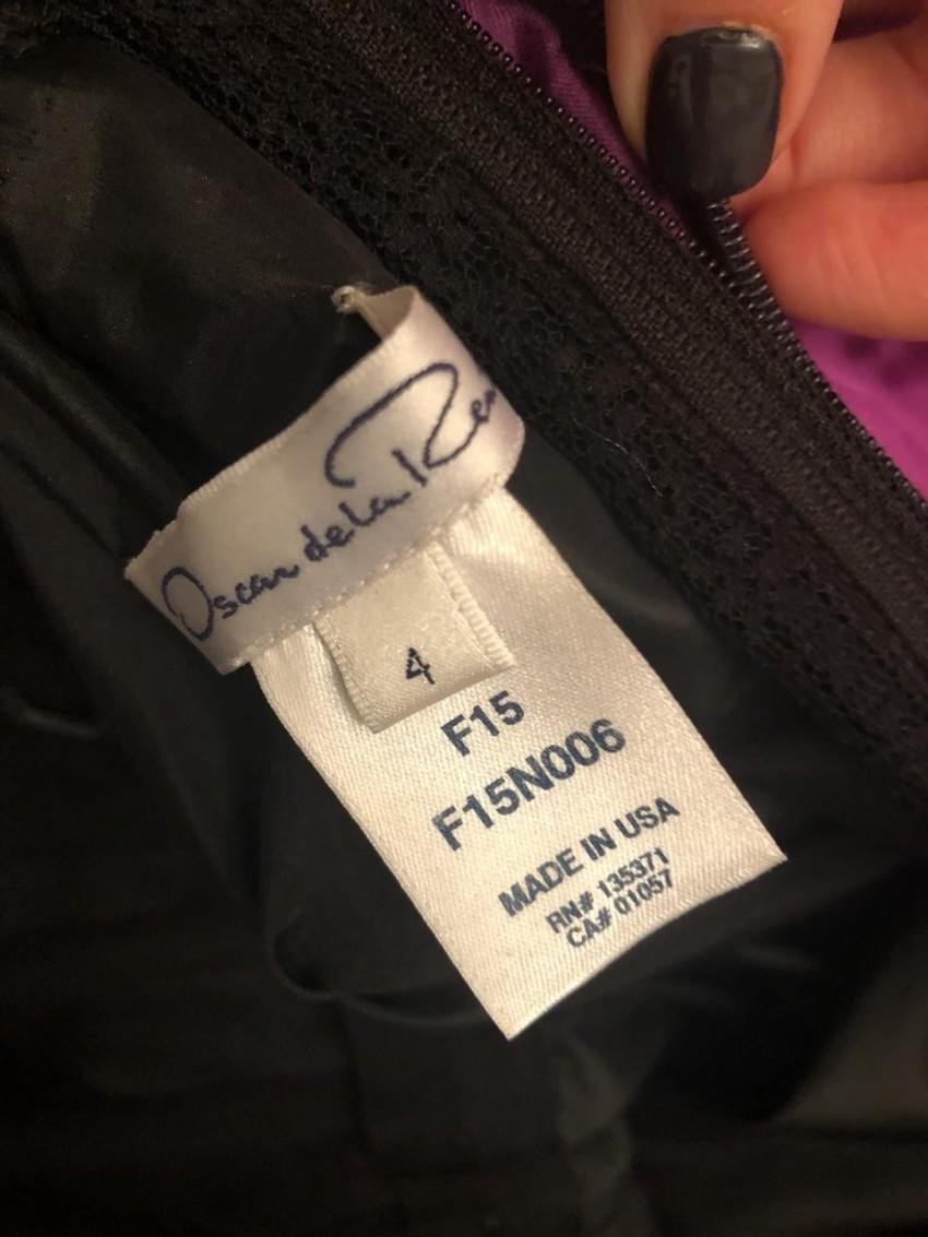 Oscar de la Renta gown dress