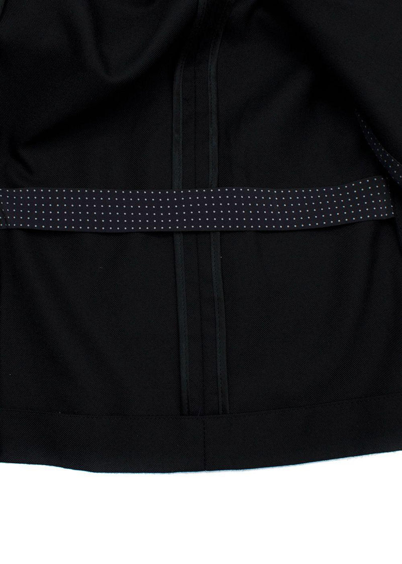 Dolce&Gabbana Black Cashmere Blend Blazer