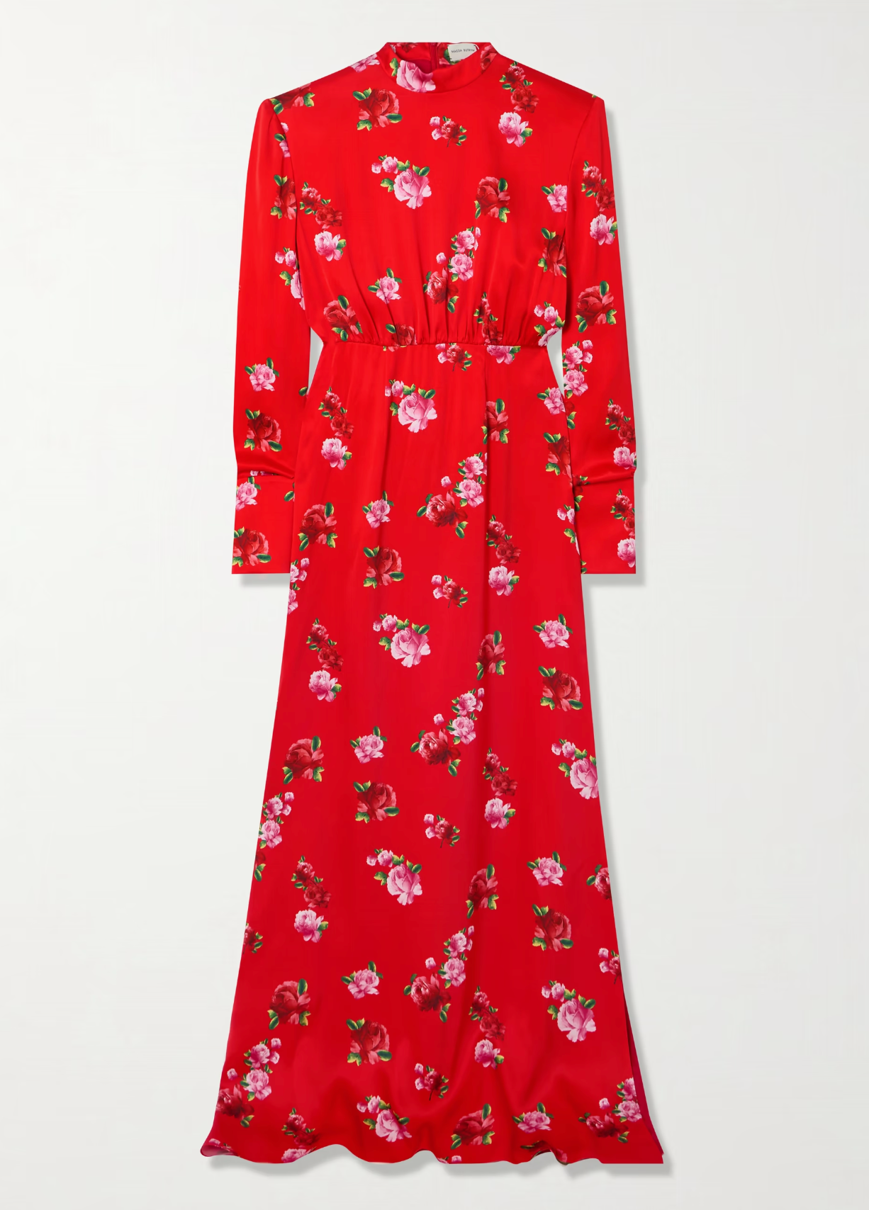 Magda Butrym Floral-Print Silk Maxi Dress