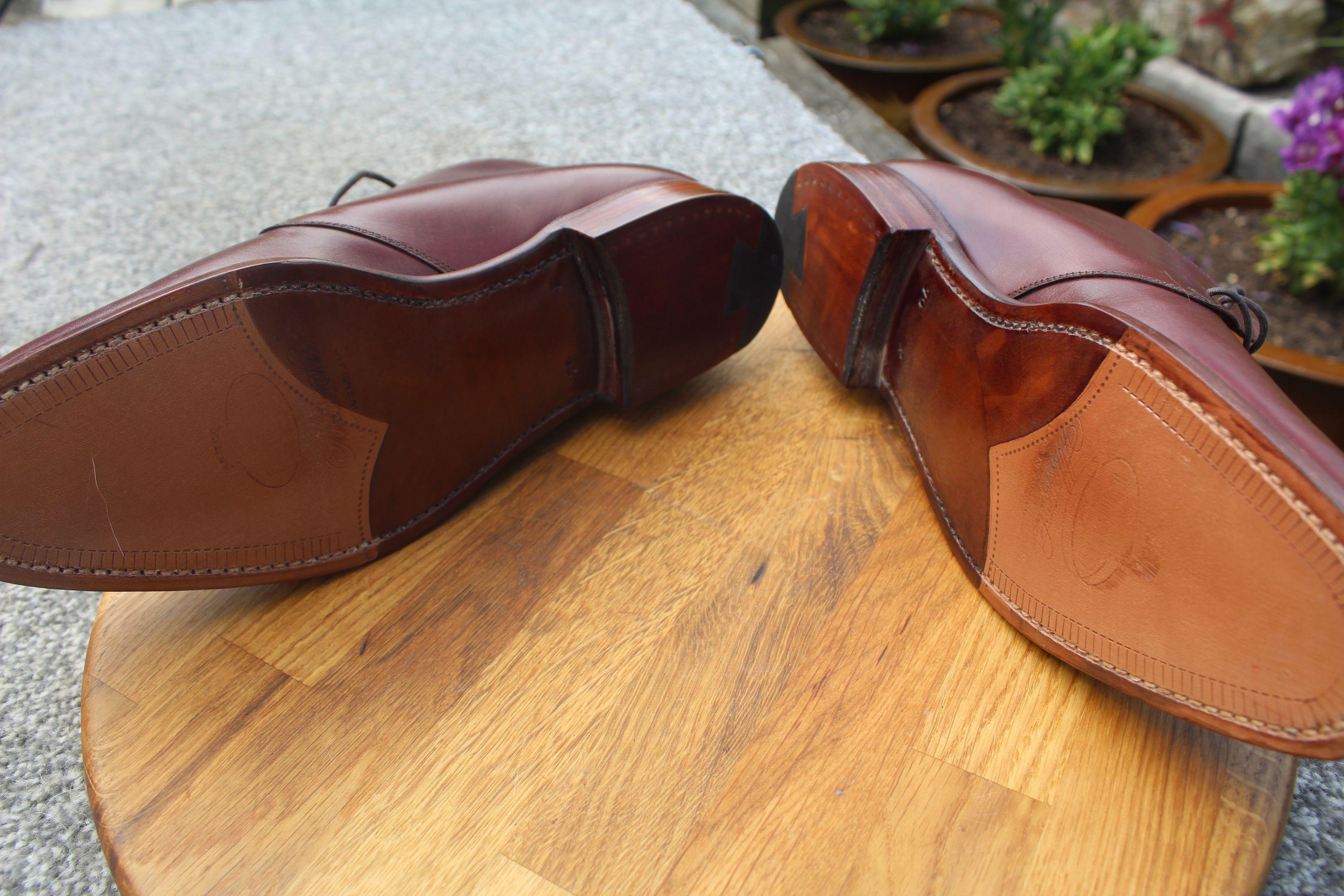 Sandalwood Leather Lace-Up Boots