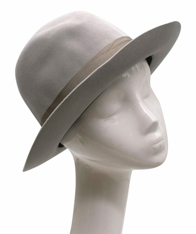 Susquehana Hat Company Grey Fur Felt Hat - size 57