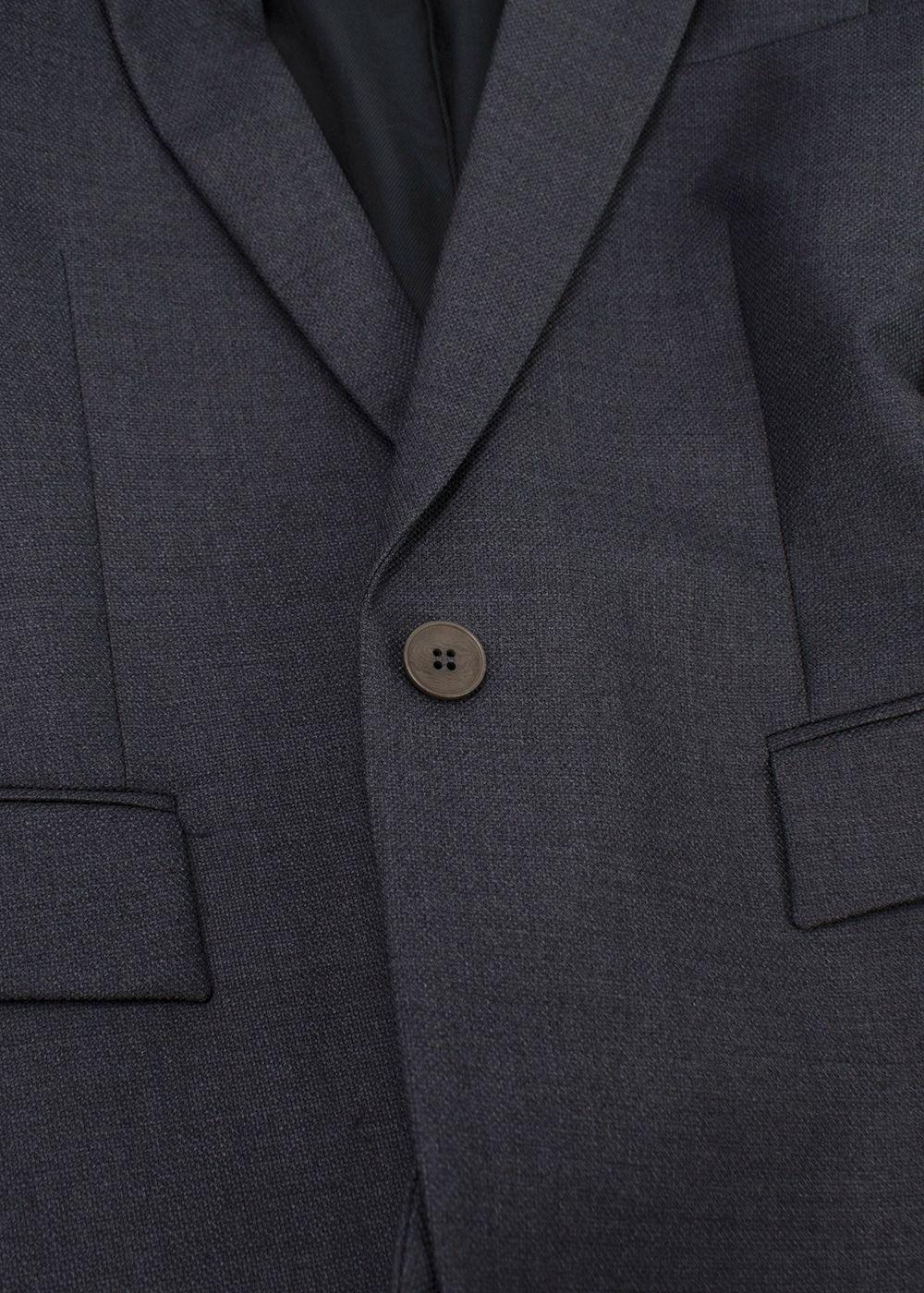 Stella McCartney Charcoal Grey  Single Breasted Wool Blazer and Trouser Suit