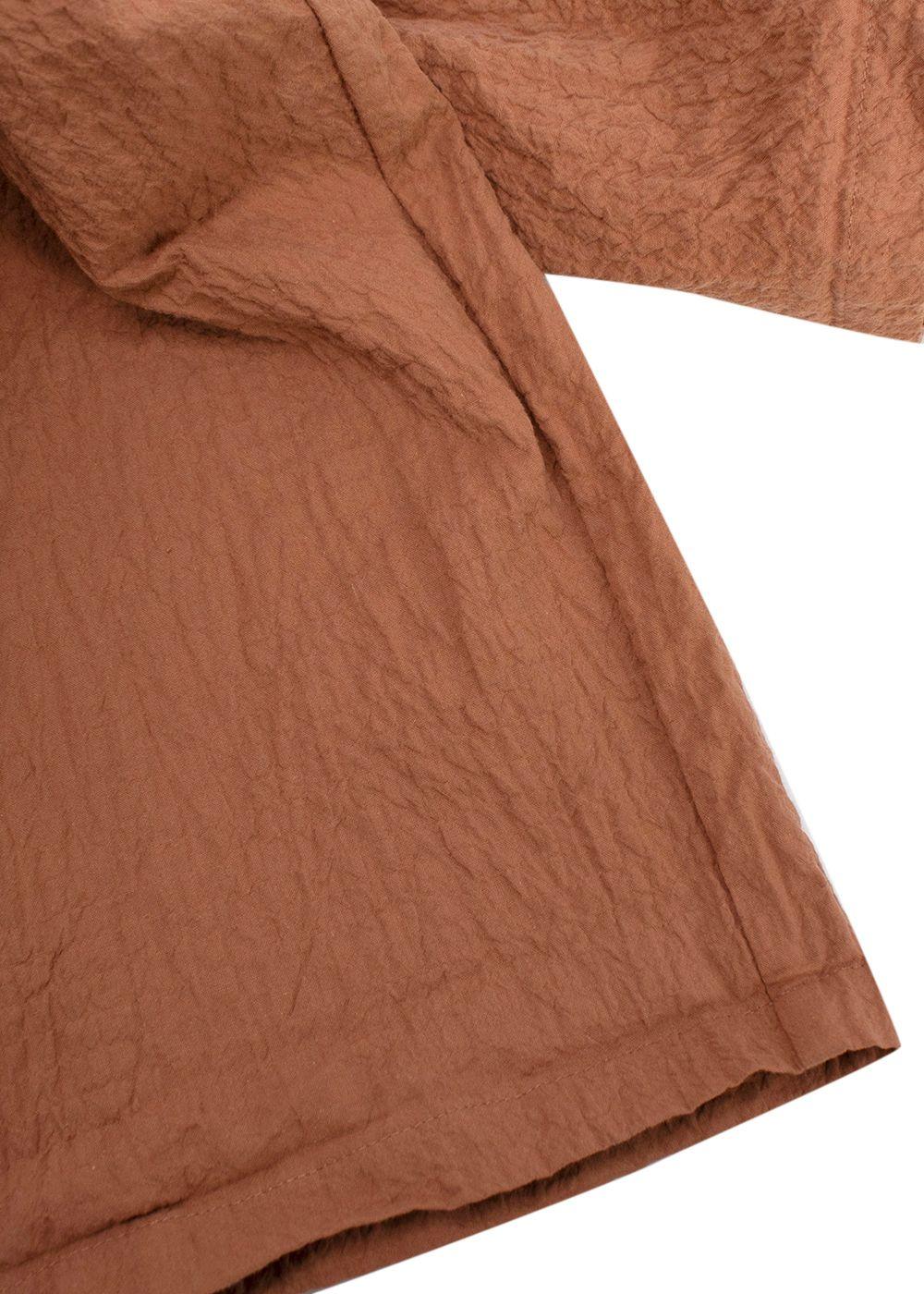 Momoni Burnt Orange Linen Trousers