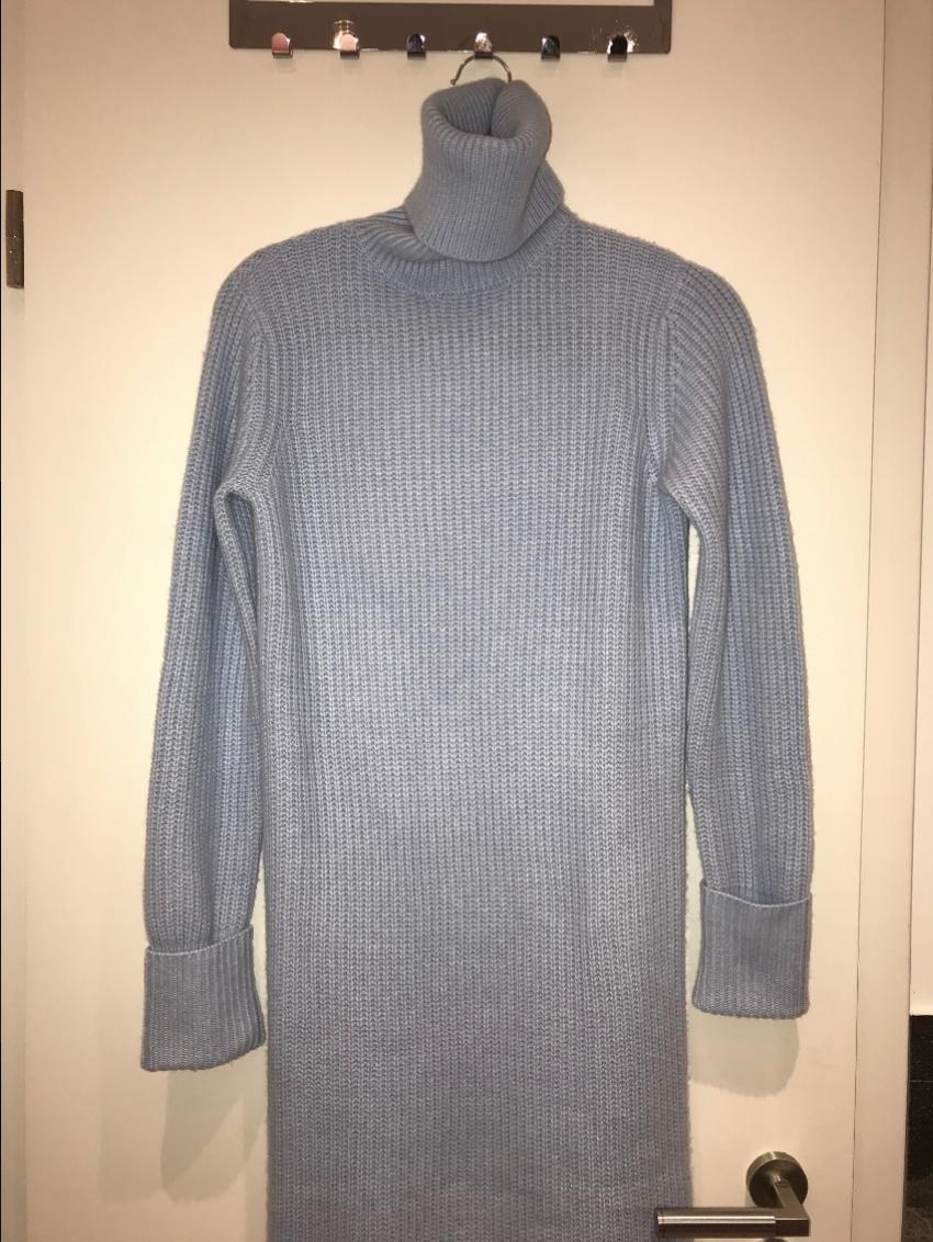 Loro Piana Baby Cashmere Knit Roll Neck Dress