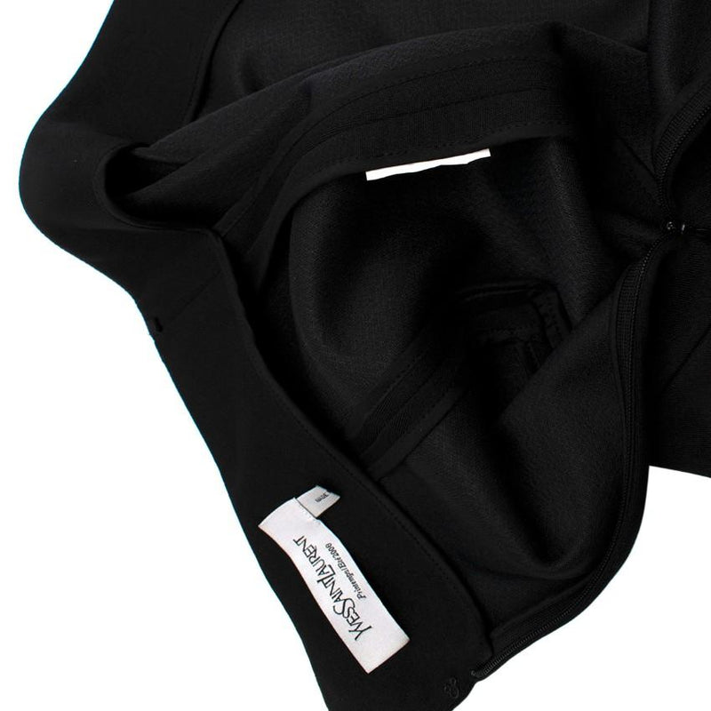 Yves Saint Laurent Vintage Black Pencil Skirt