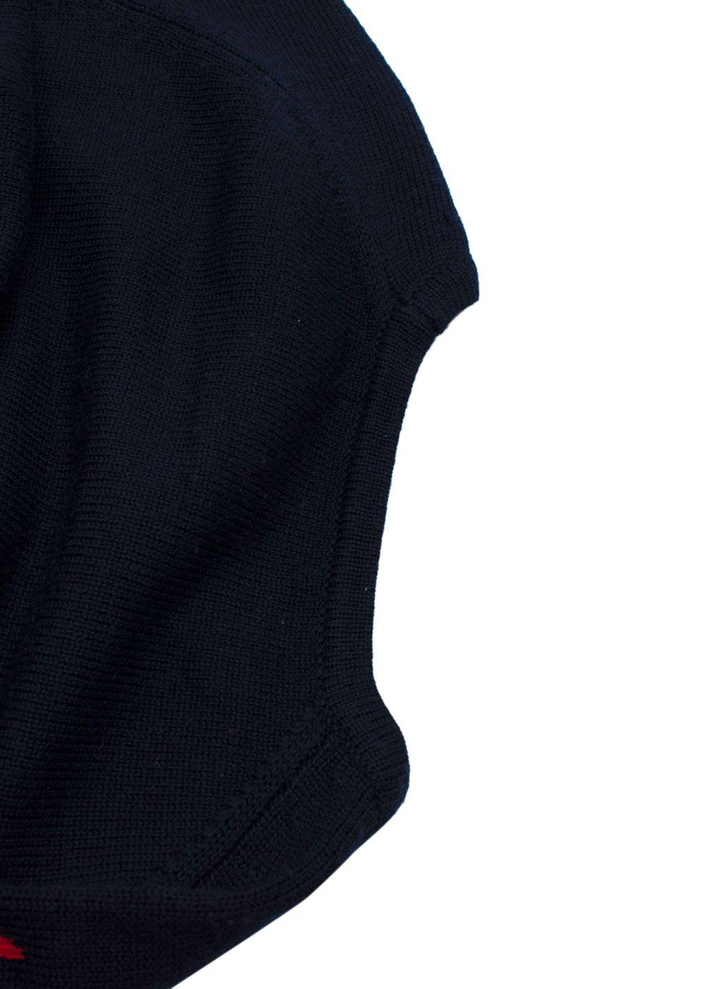 Perfect Moment Kids Navy Wool Sweater