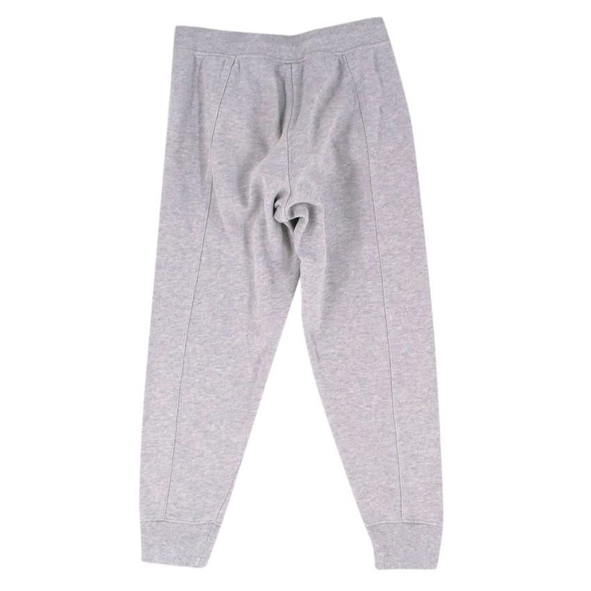 Champion Grey Cotton Logo Joggers