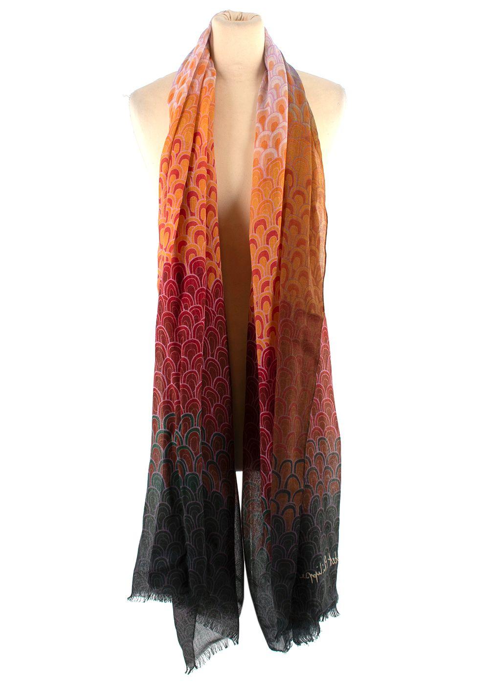 Patek Philippe Multicoloured Cashmere Scarf