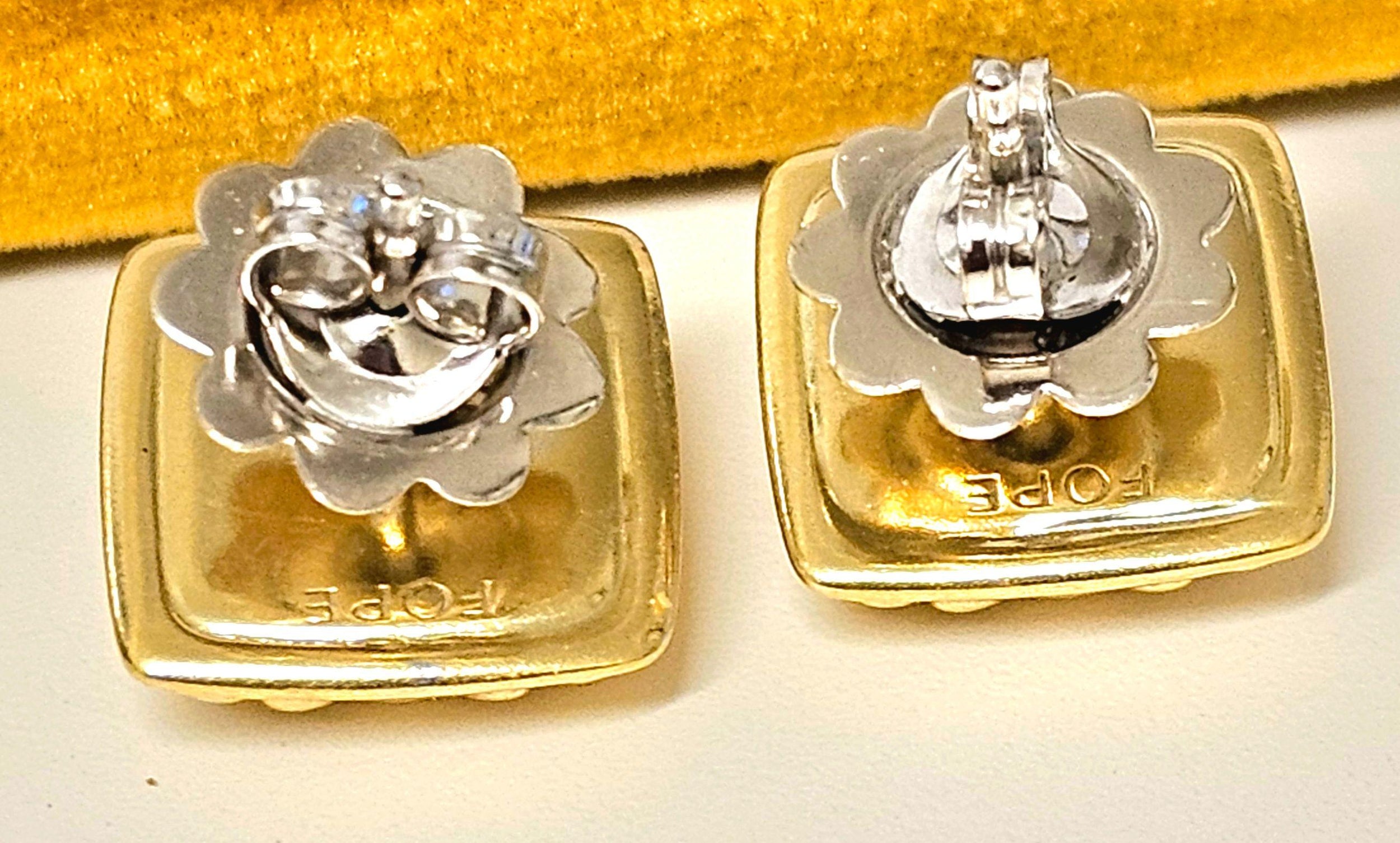 Fope Vendome Collection Diamond Set Earrings