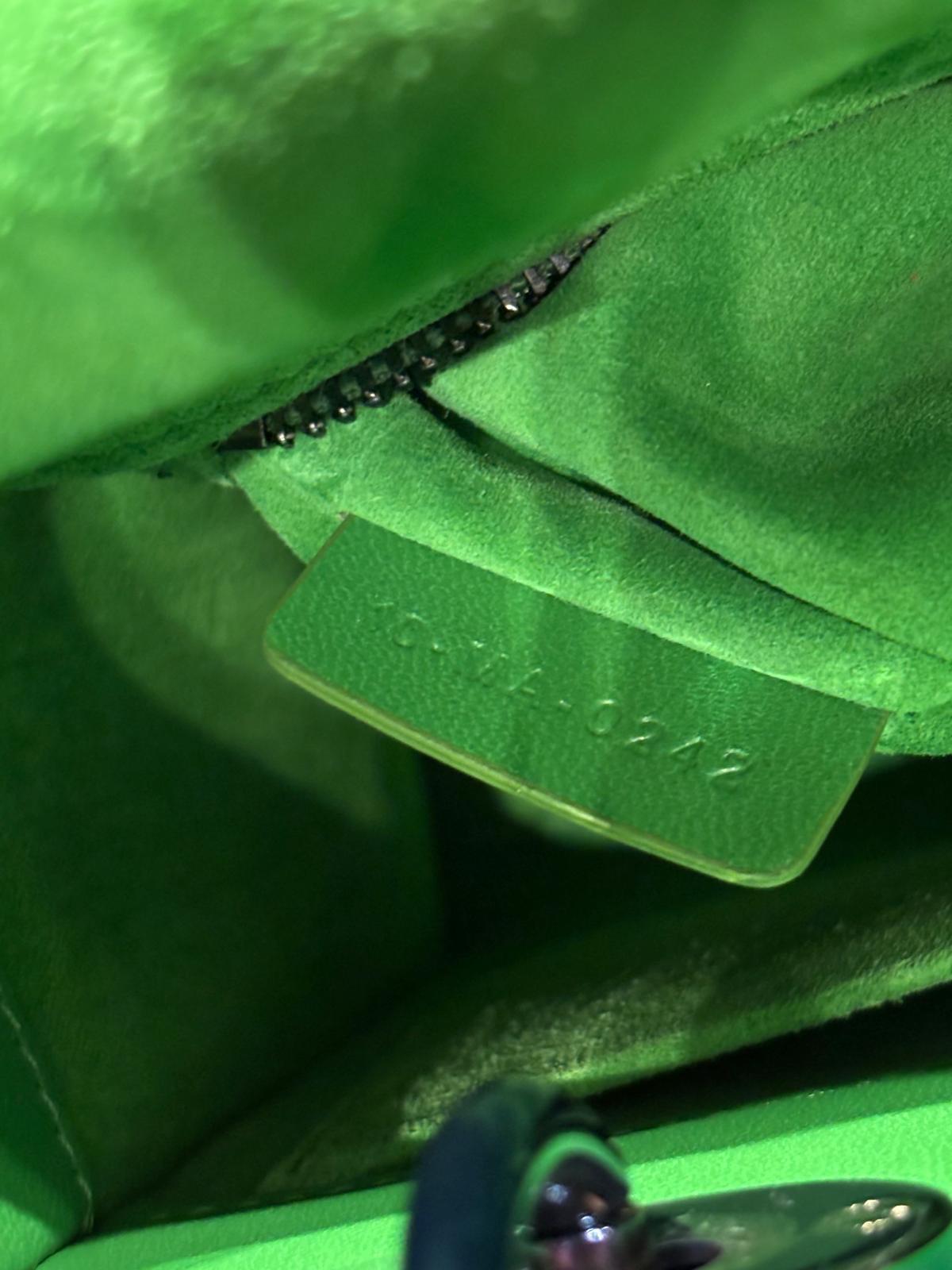 Dior Green Lady Dior Bag